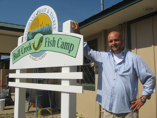 Joe Rizzo is co-owner of the Bull Creek Fish Camp restaurant with partners Matt Crews and Chris Zwirn. A grand opening celebration is planned for July 26.