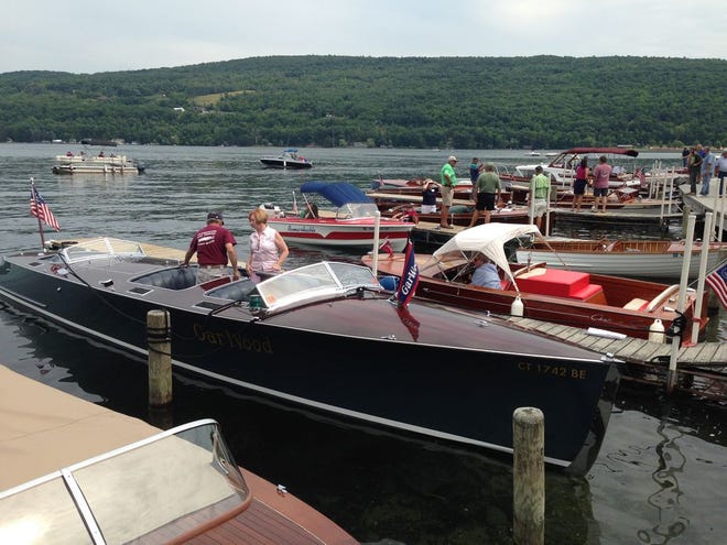 The 32nd annual WCCB Antique Boat Show and Regatta continues today at the head of Keuka Lake, Hammondsport. A two-race regatta begins at 10:15 a.m. A chicken barbecue will be sold beginning at noon.