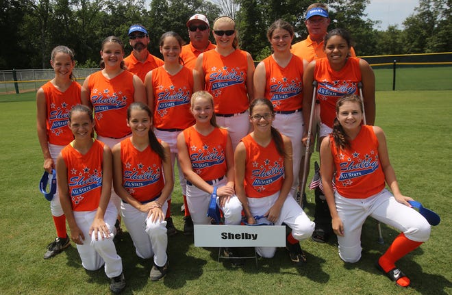 Shelby's 14-and-under girls softball all-star squad repeated as Tar Heel Leagues State Tournament champs Sunday at the City Park sports complex. Shelby's 8-and-under all-stars also captured their age group state title. (Ben Earp / The Star)
