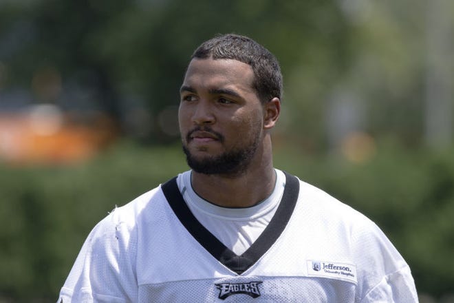 Last year's Eagles first-round draft pick Marcus Smith has been hampered during OTAs with an injury, but the team is hopeful he can find his way onto the field to help this year.