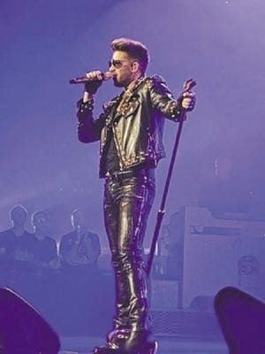 Roza Yarchun
Adam Lambert performs in concert with Queen on Tuesday night at the TD Garden.