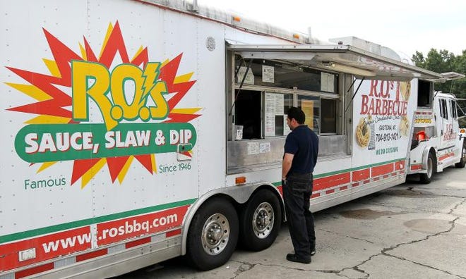 R.O.'s truck serves food this week in Gaston County.