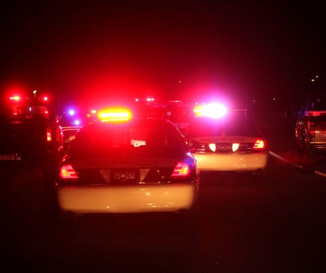 A pedestrian was struck and killed Sunday night south of Sturgis.