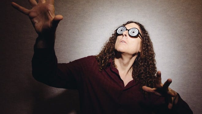 “Weird Al” Yankovic poses for a portrait in Los Angeles on July 17. Billboard reported that Yankovic’s “Mandatory Fun” debuted at No. 1 with more than 80,000 units sold. That’s almost double the amount his last album, “Alpocalypse,” sold in its debut week in 2011.