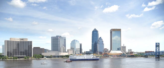 he Sea Voyager passes downtown. The 220 passenger Sea Voyager cruised up the St. Johns River and through downtown on Friday, June 27.