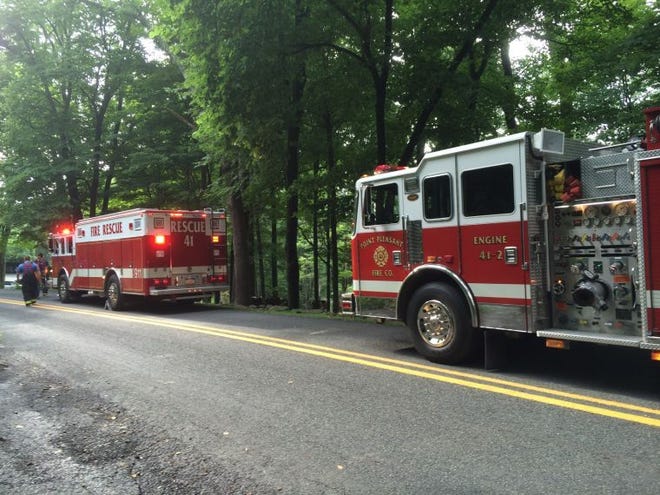 A 19-year-old man was injured after he fell off a cliff in Ralph Stover State Park Saturday.
