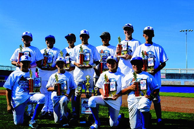 The Central Valley Krew of Stockton won the Nations Baseball West Coast World Series Tournament