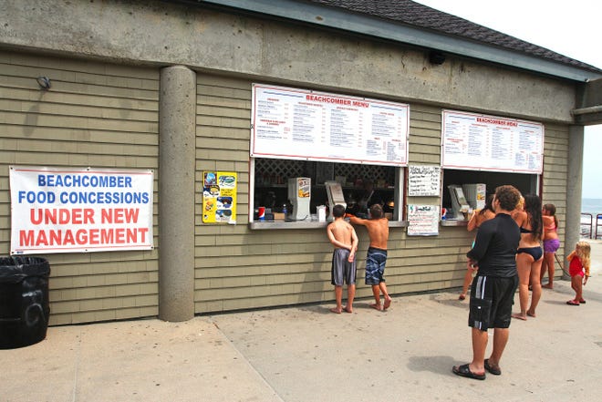 The food concession at Scarborough State Beach. State Rep. Peter Palumbo manages the stands at Scarborough, Misquamicut and Roger Wheeler state beaches for David Caprio, who, as controversy flared over the contract, resigned as head of the R.I. Democratic Party.