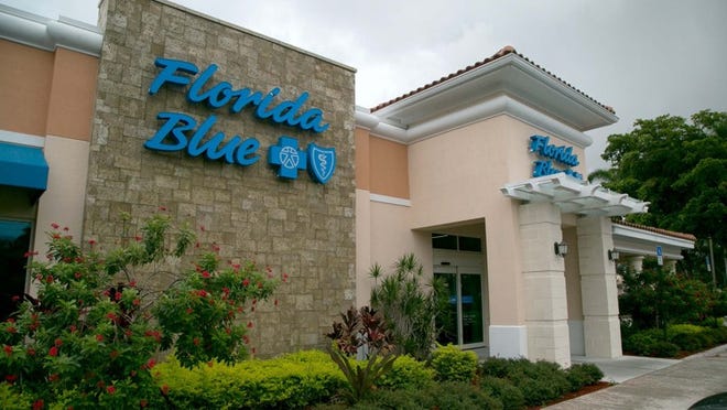 Exterior photo of Florida Blue’s Boynton Beach storefront location at 1501 N. Congress Ave. Florida Blue is Florida’s largest health insurer. Florida Blue expects “Obamacare” rates to rise by over 17 percent in 2015. (Allen Eyestone/The Palm Beach Post)