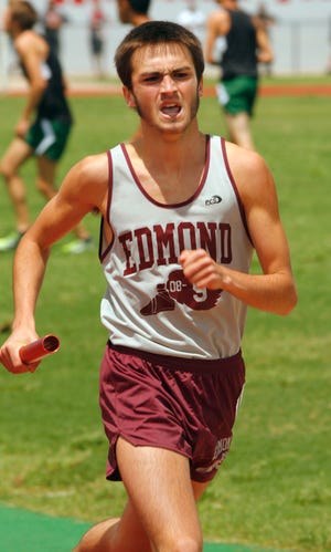 Former Edmond Memorial High School track star Simon Greiner died recently at age 22. Greiner helped the Bulldogs win a state championship in 2012, before going on to run at the University of Tulsa. (Photo by Steve Sisney, The Oklahoman)
