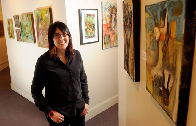 Wilmington artist Michelle Connolly in 2011.