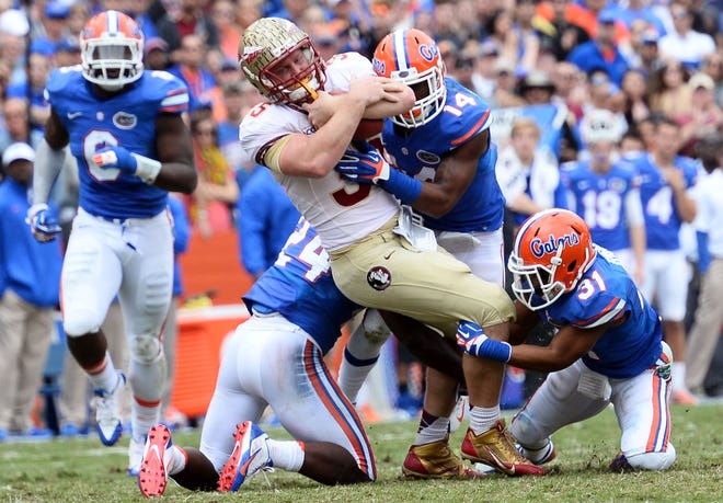 Florida and Florida State meet for the 59th time this November.