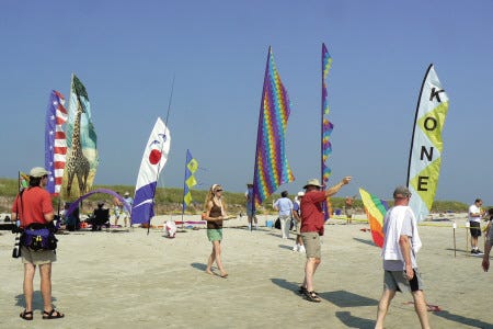Kite Flying on Ogunquit Beach from 9 a.m. to 2 p.m. Saturday, Sept. 13, is one of the featured events of Capriccio's Festival of the Arts.