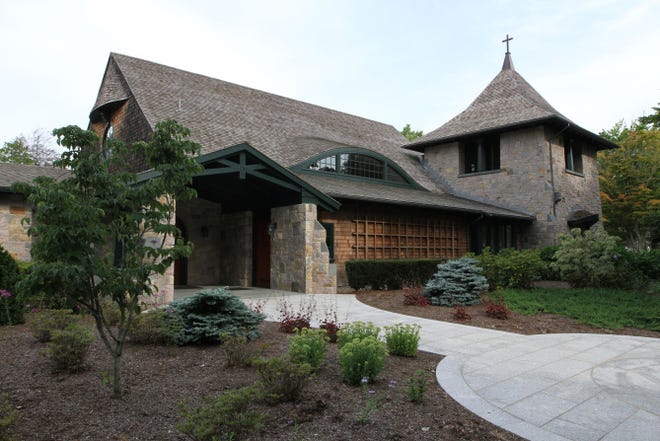 Our Lady of Mercy Chapel at Salve Regina University, designed by Robert A.M. Stern and consecrated in 2010, has a bell tower with three historic bells that were cast in 1910 and salvaged from a church that was torn down in Lawrence, Mass.