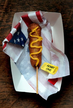 Homemade corn dogs are a simple enough process that can bring the taste of the fair to your kitchen.