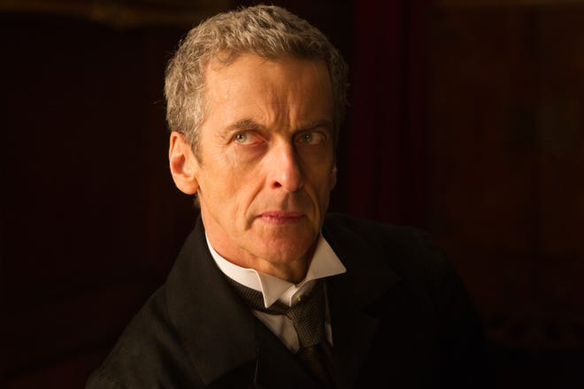 Peter Capaldi debuts Saturday in his first fll episode as the twelfth "Doctor Who."