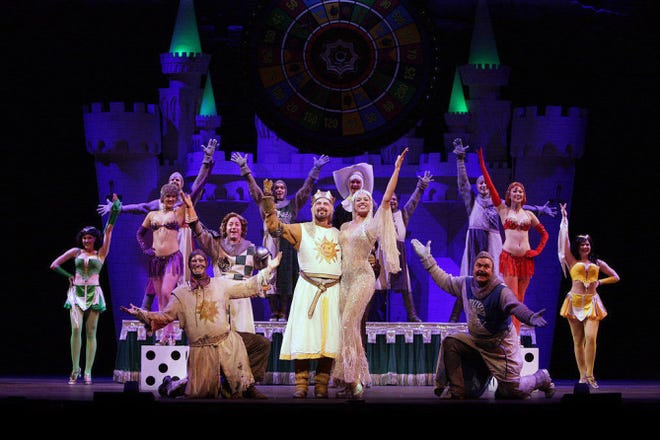 A "Spamalot" production at the Music Theatre of Wichita in 2013, directed and choreographed by Billy Sprague Jr. Theatre By The Sea's production will be Sprague's fifth "Spamalot."