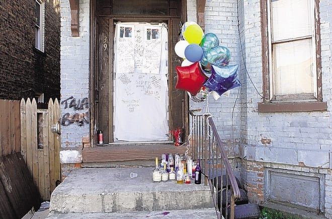The triple slayings of John “Fo-Fo” Lewis, Travis Blue and Pam Jenkins are only memories for many along South William Street in Newburgh. The killings occurred more than 15 months ago, but police say the case is still active.