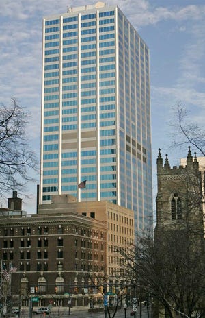 The 34-story Continental Plaza, which at one time was known as the Borden Building, sold for $28.9 million in 2008, and for $47.8 million in 1998, according to the Franklin County auditor.