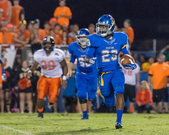 East Ascension will feature the tandem of Josh Walker (above) and Josh Bates in the backfield. Photo by Dewey Keller.