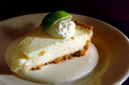 Key Lime Pie from Legal Seafoods.