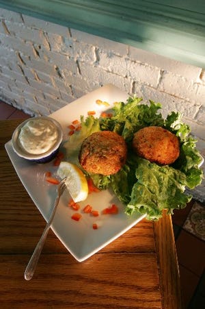 The crab cakes from Providence's now defunct Barnsider.