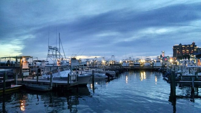 Mike Lewis shared this shot of Destin harbor.
