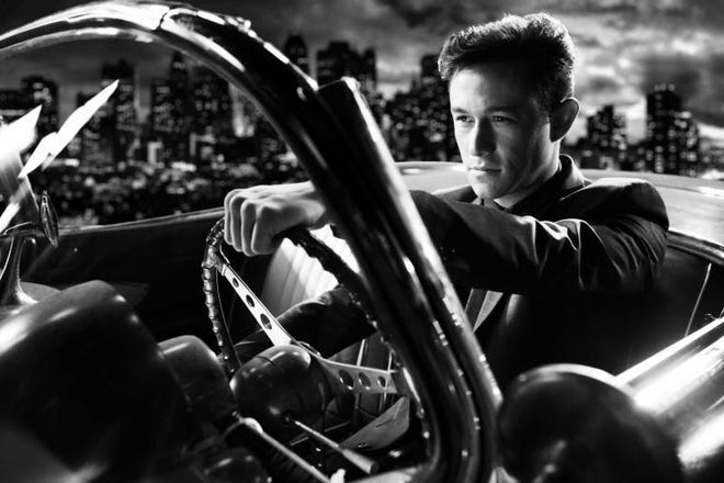 Joseph Gordon-Levitt hits the film-noir road in "Sin City: A Dame to Kill For."