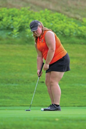 Taylor Williams shot a career-low round of 90 Friday to lead Sturgis.
