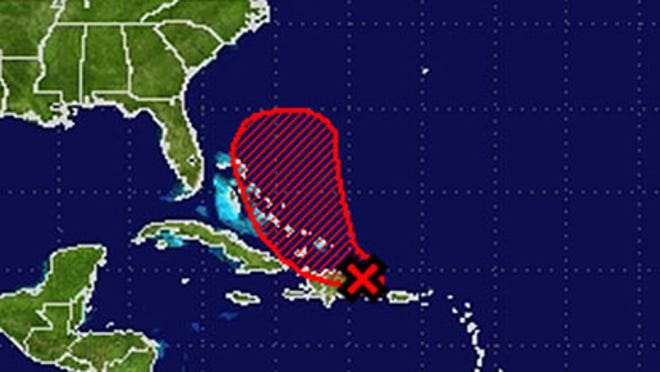 8 p.m. Friday update from the NHC