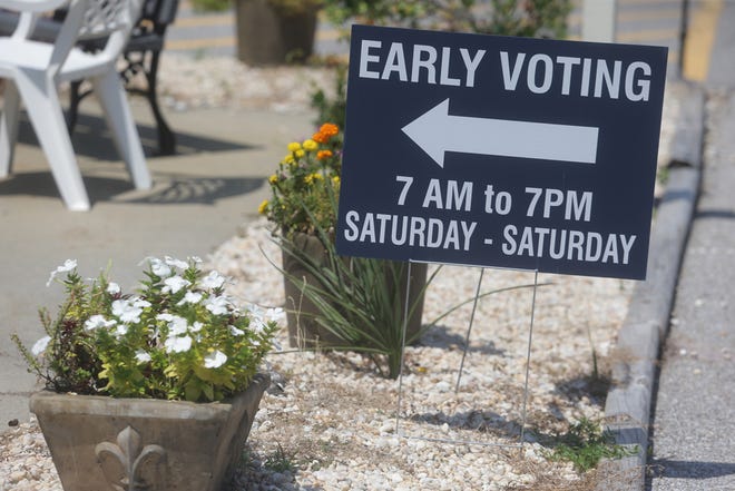 Early voting for the primary election was a wrap on Saturday evening with 12,329 votes cast by Bay County voters.