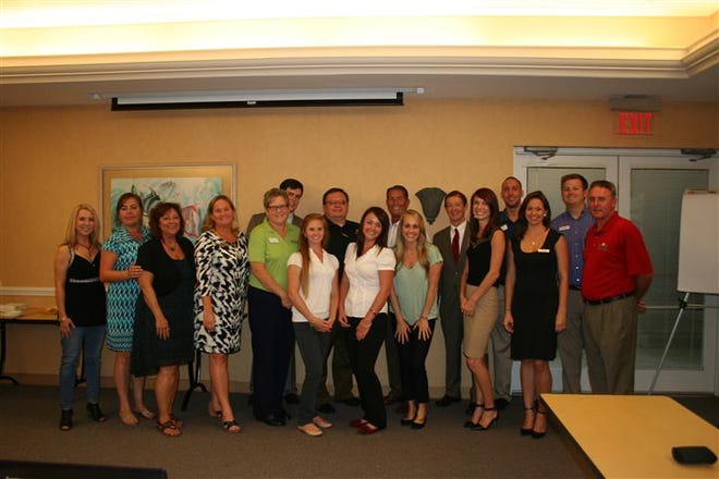 The 2014-2015 Destin Forward Class met at the Destin Area Chamber of Commerce for their welcoming reception and first day of class last week.