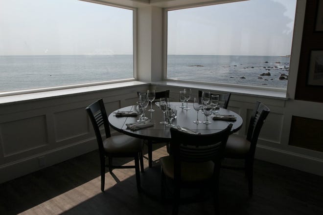 The renovated Coast Guard House in Narragansett features great water views.