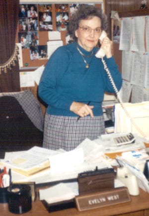 Evelyn West became the first director of Cleveland County Hospice in 1985.