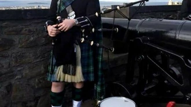 Westlake High School graduate Ramsey Bissex recently wrapped up a month-long tour playing as a bagpiper at a variety of venues in Scotland, including the 20th Commonwealth Games in Glasgow.