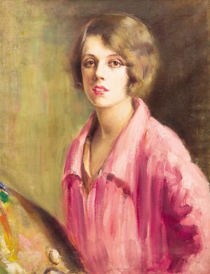 Courtesy photo/David J. Murray, ClearEyePhoto.com. 
A 1928 self-portrait painted by Norma Bernstein Smith.