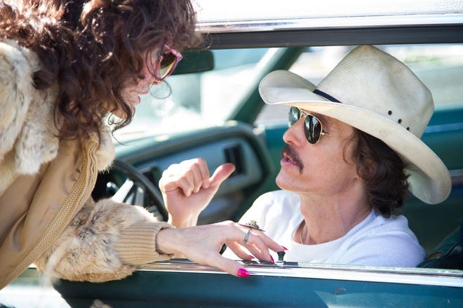 Oscar winners Jared Leto, left, and Matthew McConaughey star in "Dallas Buyers Club." The film kicks off the Foreign and Independent Film Series at the University of Illinois Springfield.