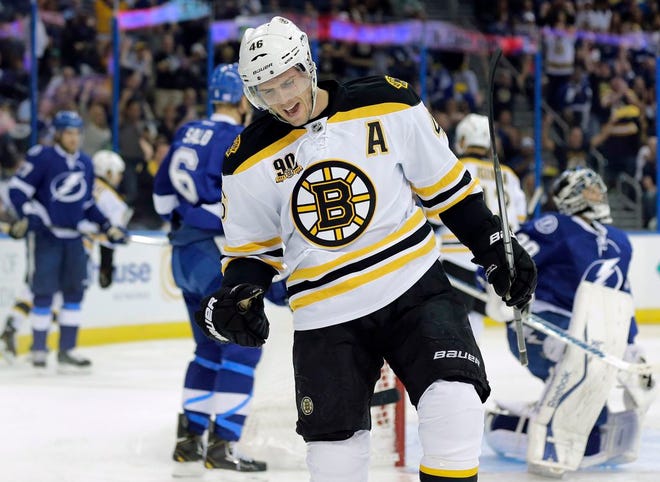 David Krejci has a new six-year contract with the Bruins.