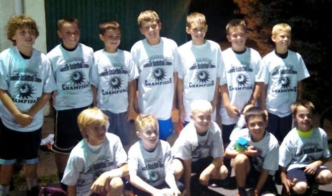 The Lenape Valley fifth-grade boys came in first in the Perkasie Summer Basketball League.