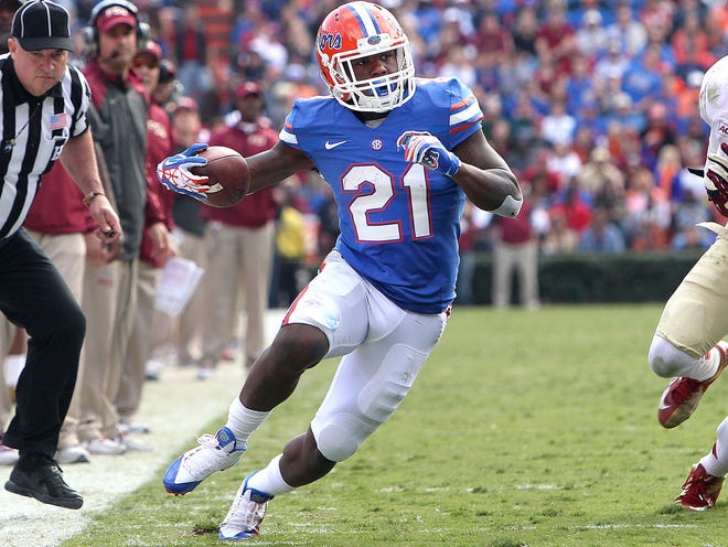 Kelvin Taylor and the Gators are eager to get back on the field after a tough 2013 season.