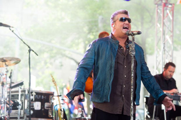 Rascal Flatts band member Gary LeVox performs on NBC's "Today" show on Friday, May 30, 2014 in New York.