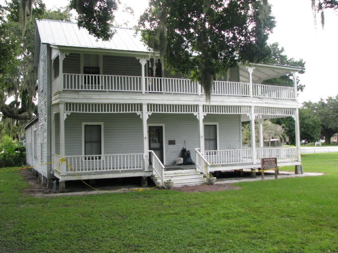 Built on the Gamble Plantation property in Ellenton in the 1890s, the historic Patten House is now in a state of decay. Local history buffs want the structure saved. The state park service has committed more than $200,000 so far toward its restoration.