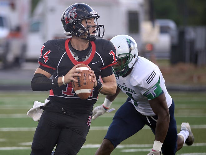 Nelson Hughes led North Greenville to a win in its opener against Ave Maria last week.