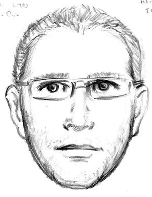 Millcreek Township police are looking for help in identifyng a man, seen in this composite sketch released on Sept. 11, who is wanted in connection with some indecent assault incidents at the Millcreek Mall. CONTRIBUTED/