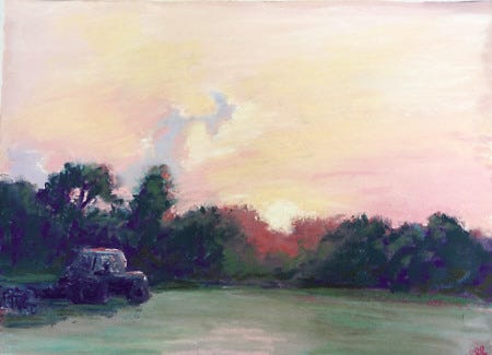Courtesy photo
Best in show

Seacoast Artist Association is pleased to award Laurie Levesque of Kingston, NH "Best of Show" in the September Theme Show Challenge of Sunrise/Sunset for her pastel titled "Squamscott Road Farm at Sunset". Stop by and see this and other beautiful depictions of the theme during regular gallery hours of Tuesday - Saturday 10 am - 5 pm for the reception to be held September 18th, from 4-6 pm. SAA Gallery is located at 225 Water Street, Exeter, NH 603-778-8856