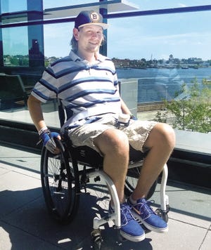 Robbie McCluskey is in the recovery process after a longboarding accident left him paralyzed.
