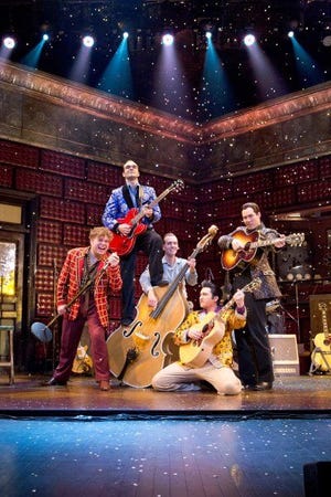 'Million Dollar Quartet,' a musical charting a 1950s musical summit of Elvis Presley, Jerry Lee Lewis, Carl Perkins and Johnny Cash, is scheduled for Jan. 15.