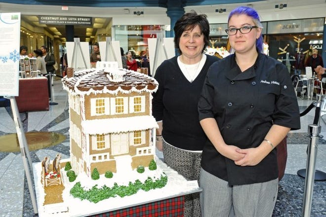 Roseann Burns (left) and Andrea Histand of Town Crier Bakery in Peddler's Village, Lahaska, Pa. in 2013. The Intelligencer file photo.