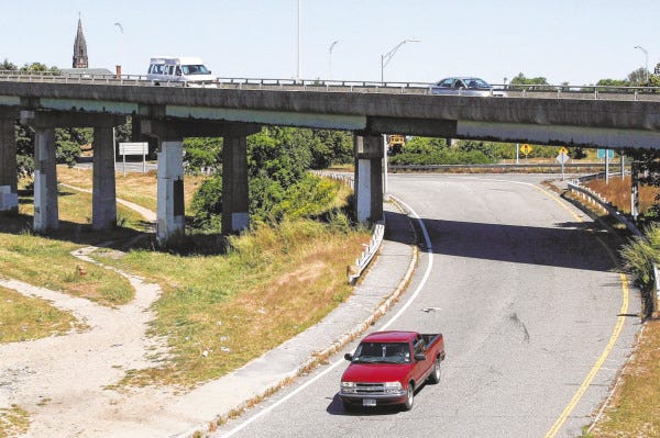 Changes are in coming for the elevated highway ramp from I-195 east to Route 18 south, but not until 2018.