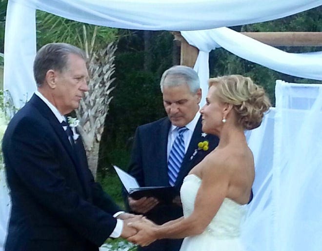 Volusia Sheriff Ben Johnson and his longtime girlfriend, Orlando radio personality Leslye Gale, were married Saturday in DeLand. Seminole County Sheriff Don Eslinger, Johnson’s best friend, officiates.